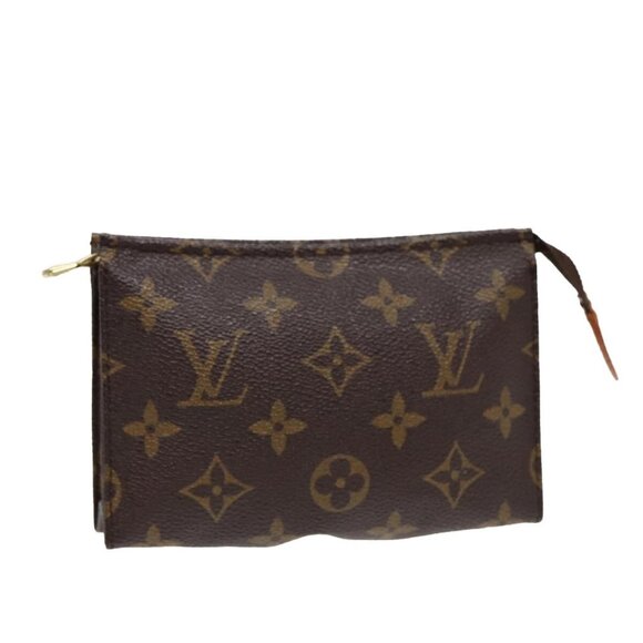 LOUIS VUITTON Monogram Poche Toilette 15 Pouch - Picture 1 of 16